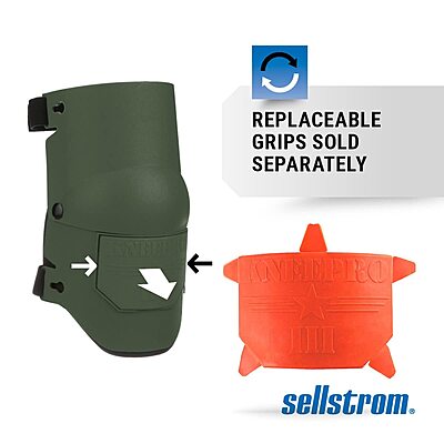 Sellstrom KneePro Ultra Flex III Professional Knee Pads with Triple-Layer Foam, Hinged Design & Speed Clips