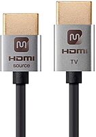 Monoprice Ultra Slim Active High Speed HDMI Cable, 18Gbps, 36AWG, 4K@60Hz, HDR