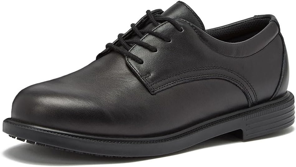 MAGNUM Active Duty Oxford Mens Slip Resistant Work Shoes
