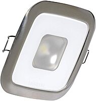 Lumitec Square Mirage Down Light - Polished Bezel