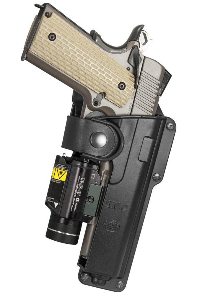 Fobus Tactical Speed Holster Belt T1911BH Full size1911 holds Handgun with Laser or Light