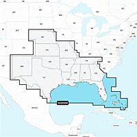 Navionics Garmin 010-C1369-30 microSD/SD Card NAUS006R - U.S. South, Black