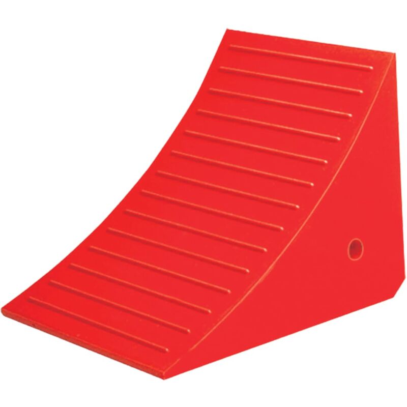 Checkers One Extra Large Wheel Chock for 46-65" Tires, Heavy Duty Wheel Chocks for Semi Trucks, Utility, Tractor Trailer