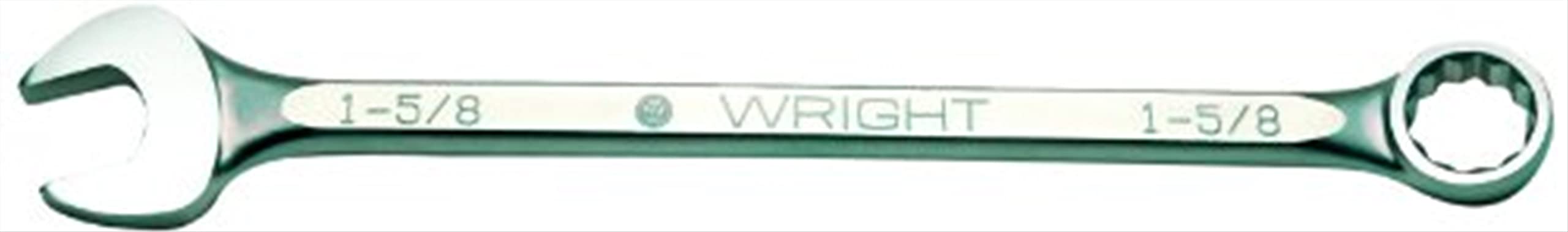 Wright Tool 1172 12-Point Heavy Duty Flat Stem Combination Wrench,Silver