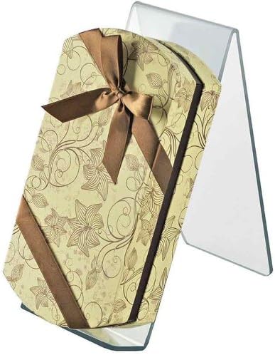Azar Displays Acrylic Easel Displays, Clear, 10-Pack