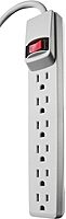 Woods / SOUTHWIRE 6-Outlet Power Strip with Built-In Circuit Breaker