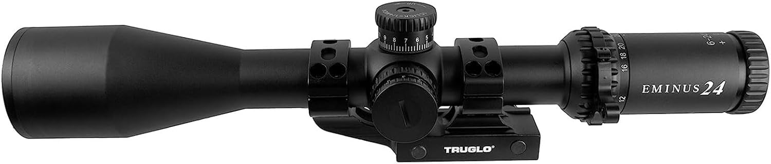 TruGlo Eminus Illuminated TacPlex-MOA Reticle Riflescope One-Piece 30mm Tube