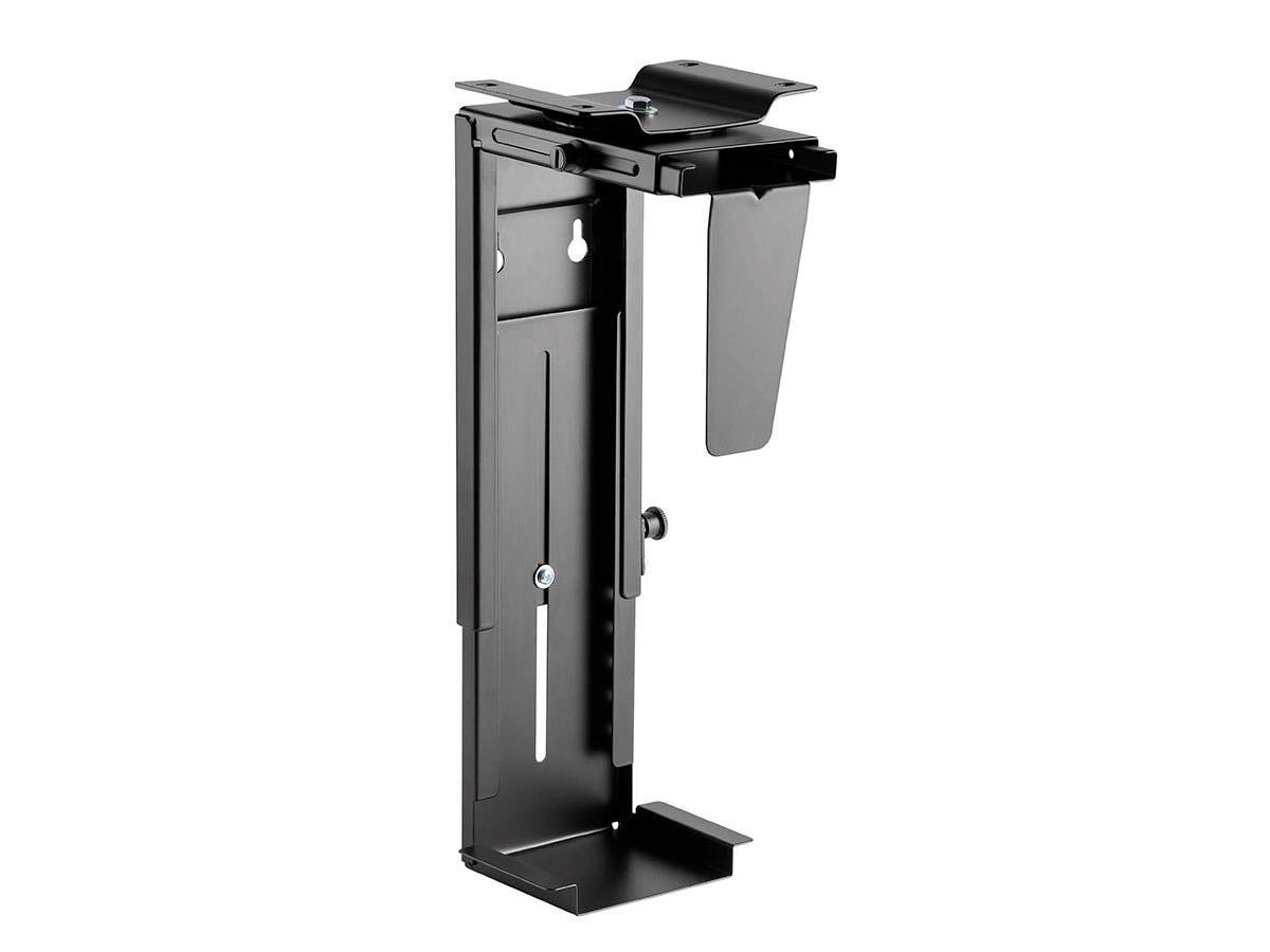 Monoprice PC Tower Holder - Adjustable Under Desk Mount, Designed for Use with Sit-Stand Desks - Workstream Collection