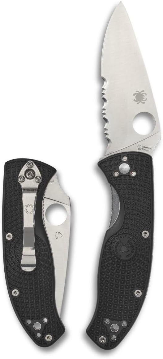 SPYDERCO Tenacious Lightweight Folding Pocket Knife