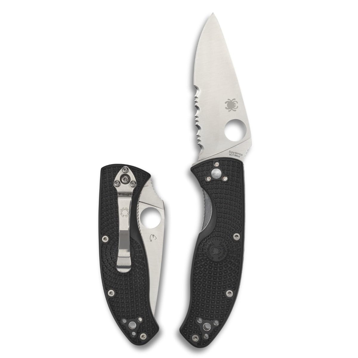 SPYDERCO Tenacious Lightweight Folding Pocket Knife