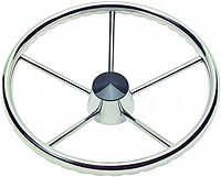 Schmitt & Ongaro 170 Finger Grip Destroyer 5-Spoke 15.5" Stainless Steel Cap 3/4" Tapered Shaft w/Knob