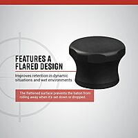 ASP F-Series Grip Cap, Friction-Baton Handle, Tactical Baton Accessories