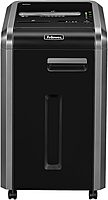 Fellowes Powershred 225Ci 22-Sheet 100% Jam-Proof Crosscut Paper Shredder Commercial Grade for Office, Black 3825001
