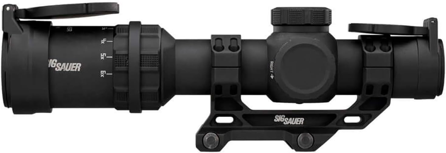 SIG SAUER Tango-MSR Compact LPVO 1-6x24 30mm Tube Second Focal Plane/SFP/F2 Shockproof Waterproof Tactical Riflescope