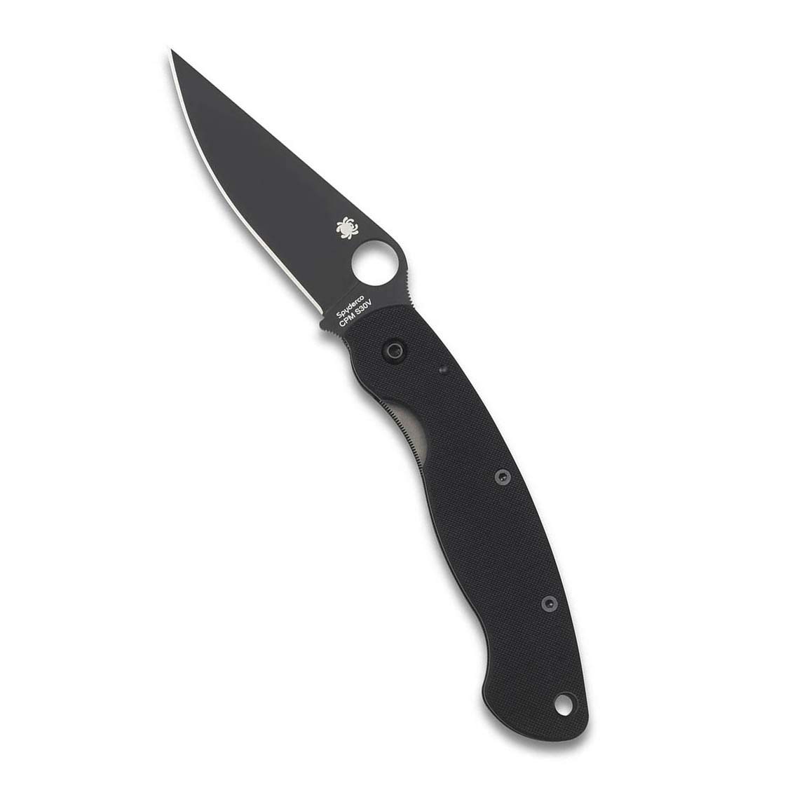 SPYDERCO Military Model Signature USA-Made Folding Tactical/Hunting Knife