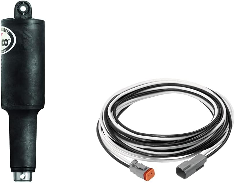 LENCO MARINE 15057-001 Actuator, 2 1/4" Stroke 101XDS 12V 5/16, Black, One Size and LENCO MARINE