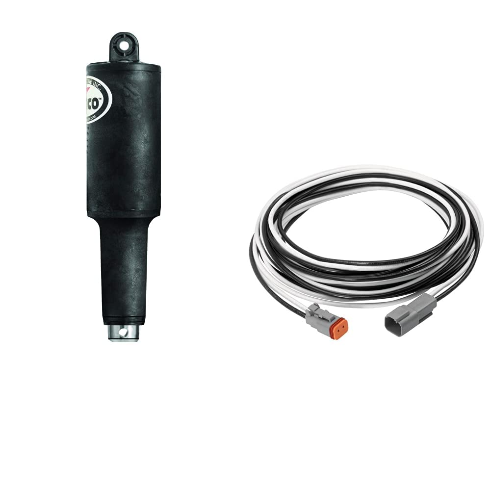 LENCO MARINE 15057-001 Actuator, 2 1/4" Stroke 101XDS 12V 5/16, Black, One Size and LENCO MARINE