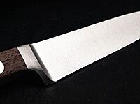 Boker Heritage 3.5 Inch Paring Kitchen Knife Flat Cut, Forged Stainless Steel, Classic Design, Made In Germany (Walnut)