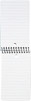 Mead Wirebound Top-Opening Memo Book, 3in x 5in, College Ruled, 100 Sheets
