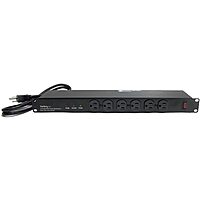 StarTech.com 16 Outlet Horizontal 1U Rack Mount PDU Power Strip for Network Server Racks - Surge Protection - 120V/15A