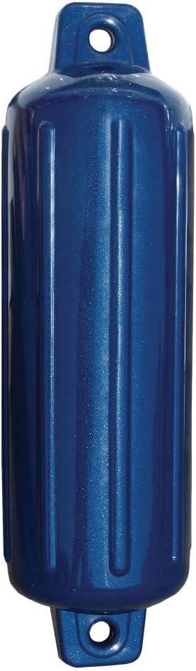 Taylor Made Products Taylor Made 252057 Storm Gard Inflatable Vinyl Fender - 5.5" x 20", Captain's Navy