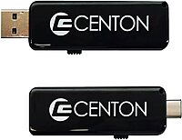 Centon Electronics S1-U3D2-16G Centon Datastick OTG USB 3.0 [USB A + USB C] 16GB, Black 1 Pack