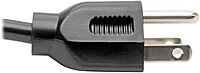 Tripp Lite Standard Computer Power Cord 10A,18AWG (NEMA 5-15P to Left Angle IEC-320-C13) 6-ft.(P006-006-13LA)
