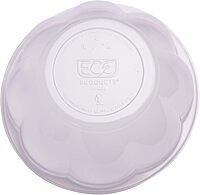 ECO-PRODUCTS Compostable Clear PLA Salad Bowls with Lids, Case of 150