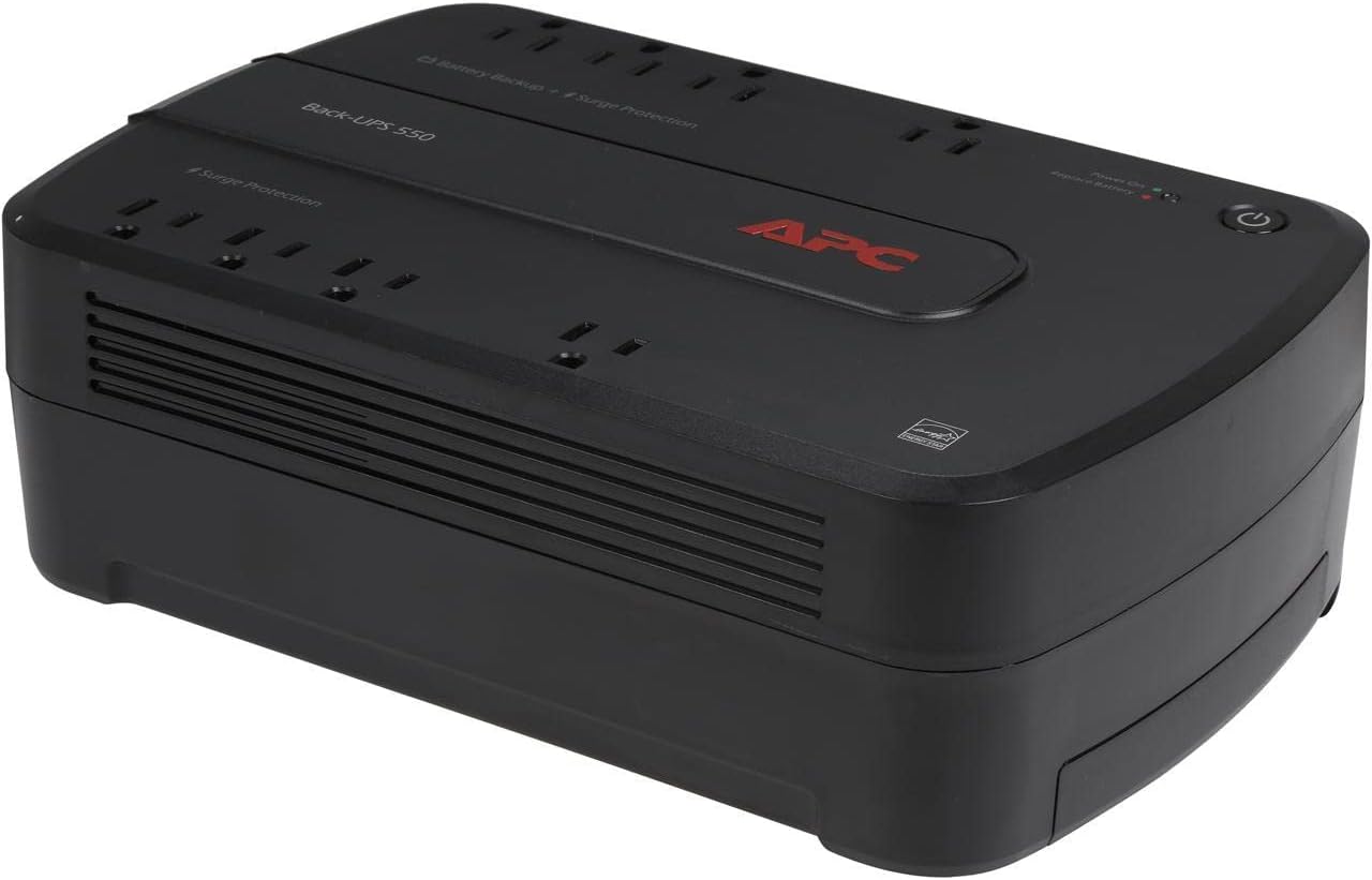 APC Back-UPS Battery Backup and Surge Protector UPS