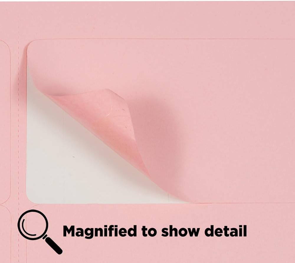 JAM PAPER Mailing Address Labels - Self-Adhesive Rectangular