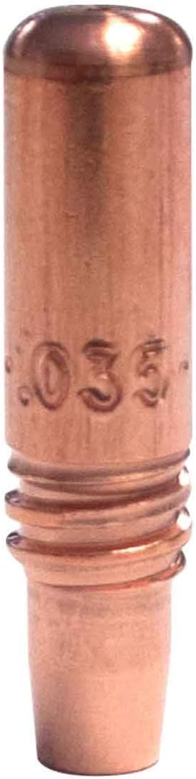 Bernard T1035 Contact Tip, Quik Tip Series 1, 5/16 OD, .035 (.9mm), 25 pack