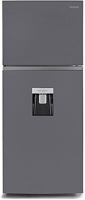 Refrigerador con congelador superior con dispensador de agua