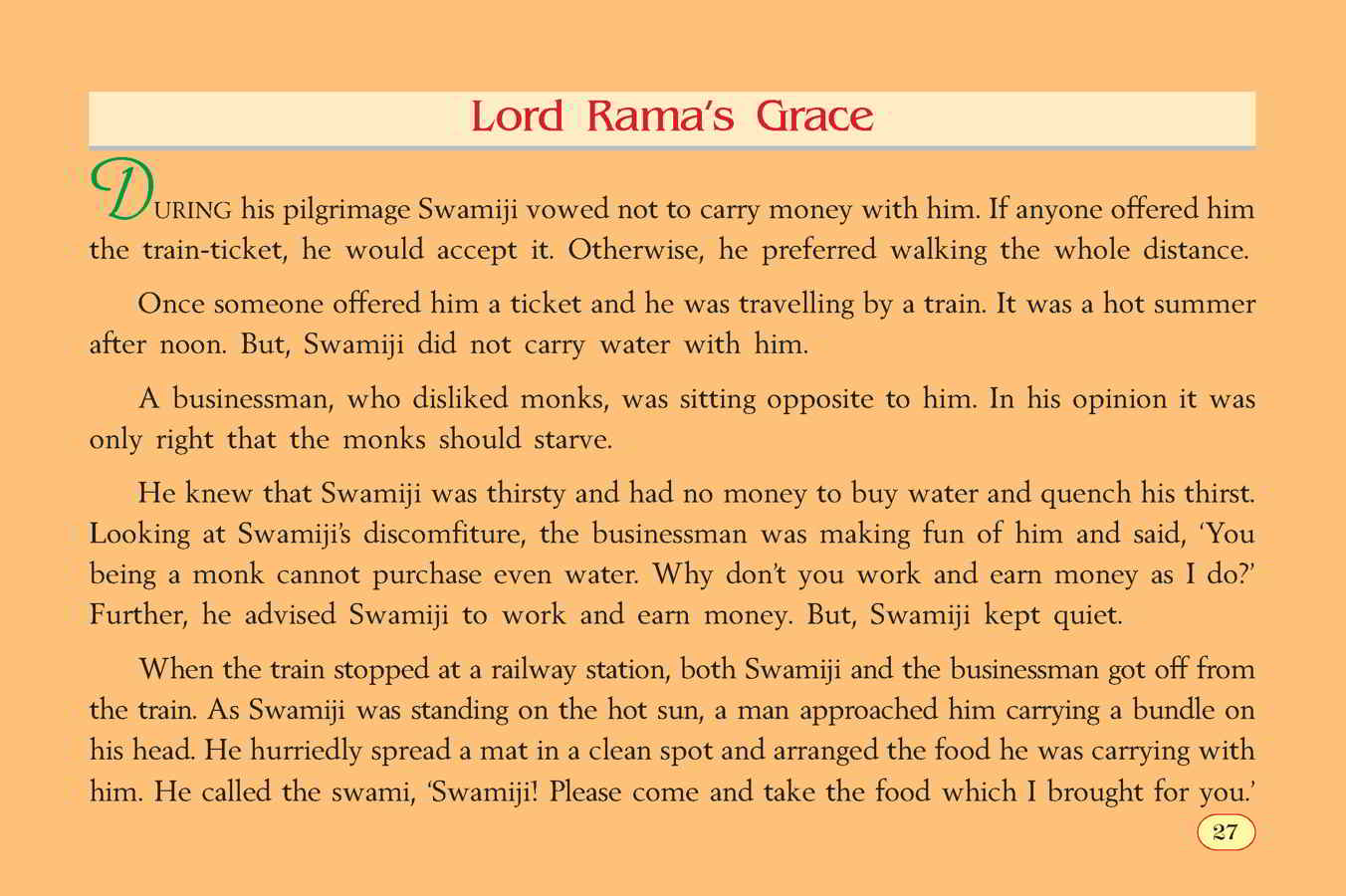 In The Life of Swami Vivekananda In The Life of Swami Vivekananda