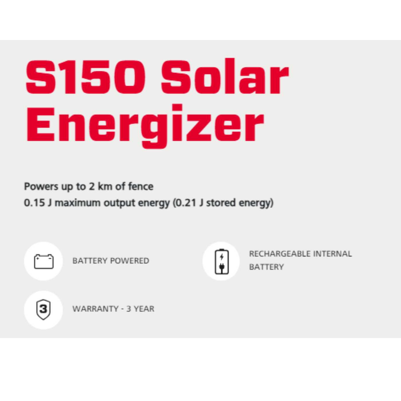 Speedrite Portable Solar Energizer S150