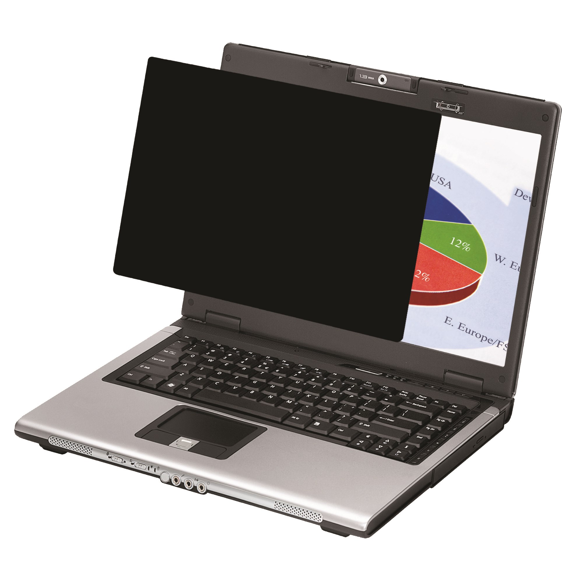 Fellowes PrivaScreen Privacy Filter For 20.1 Inch Monitor Black