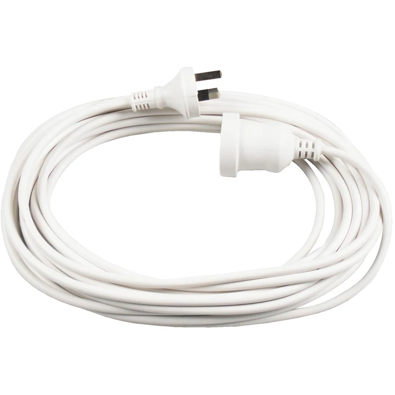 Italplast Power+ Extension Lead 10 Metre White
