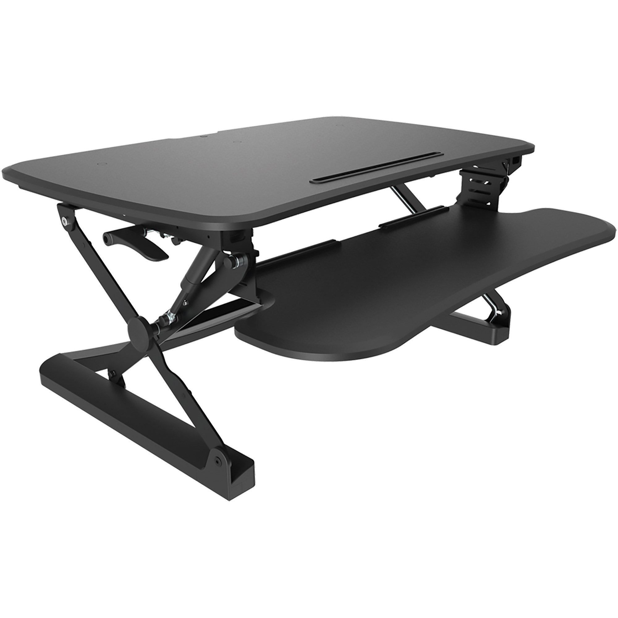 Sylex Arise Deskalator  Sit-Stand Riser 680W x 590D x 150-500mmH Black