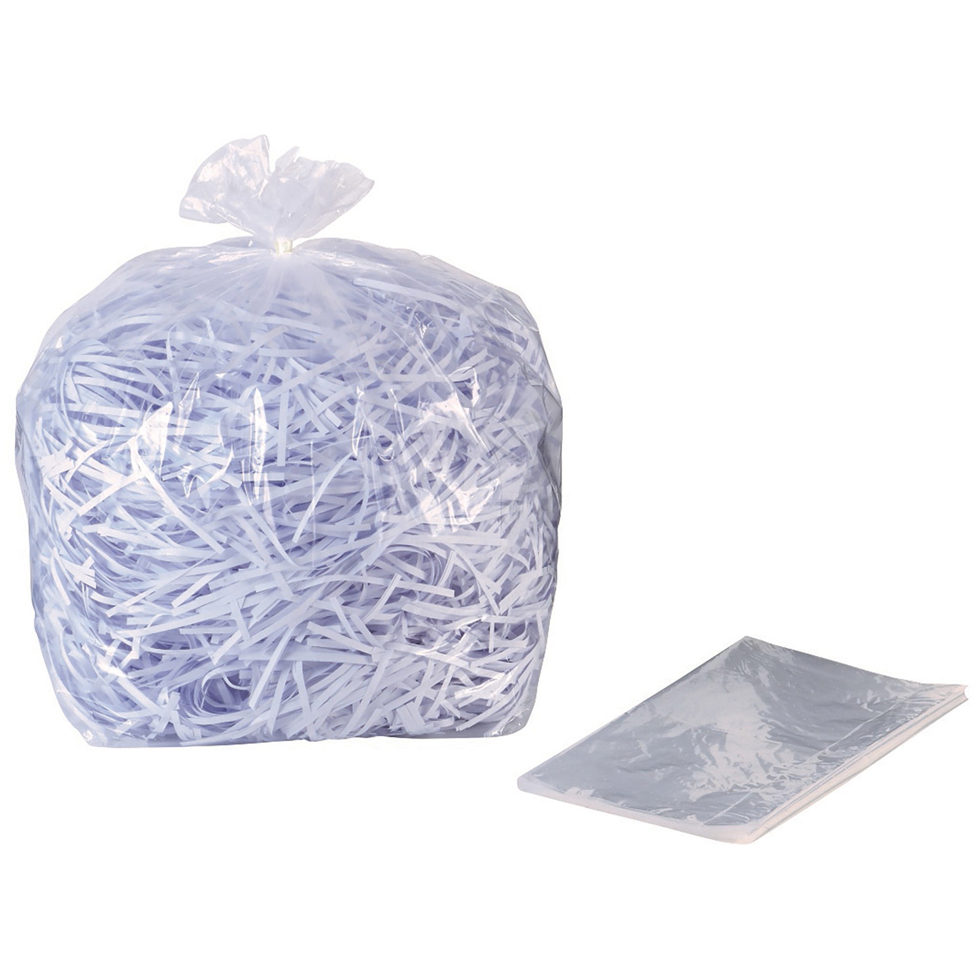 Rexel AS100 Plastic Shredder Bag 40L Pack  Of 100