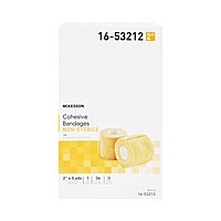 McKesson® Cohesive Bandage 2 Inch × 5 Yard Tan Self-Adherent Non-Sterile