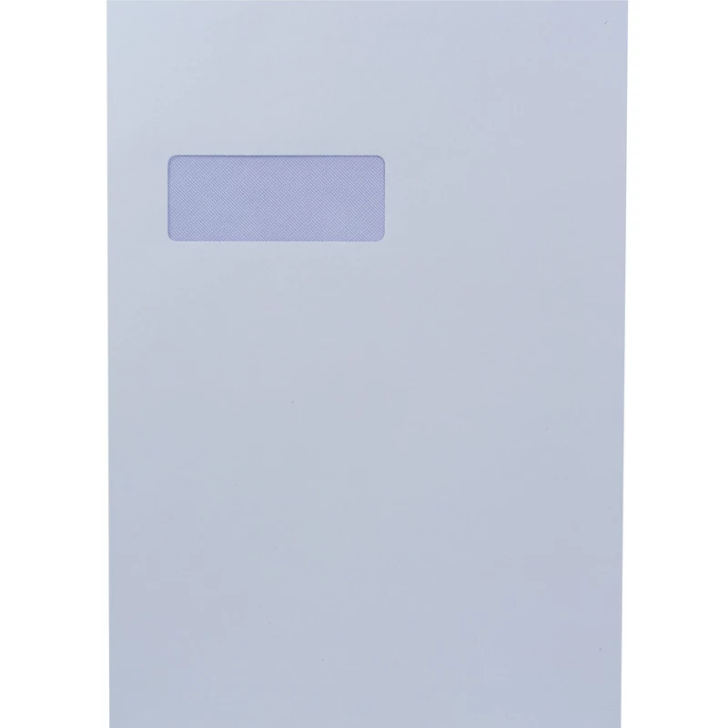 Cumberland Window Face Booklet Envelope C4 Strip Seal Secretive White Box Of 250