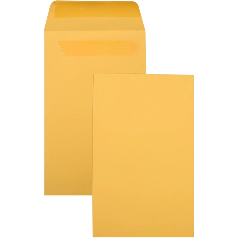 Cumberland Plain Envelope Pocket P7 90 x 145mm Self Seal Gold Box  Of 500