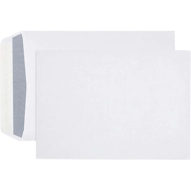 Cumberland Plain Envelope Pocket C4 Strip Seal Laser Secretive White Box Of 250