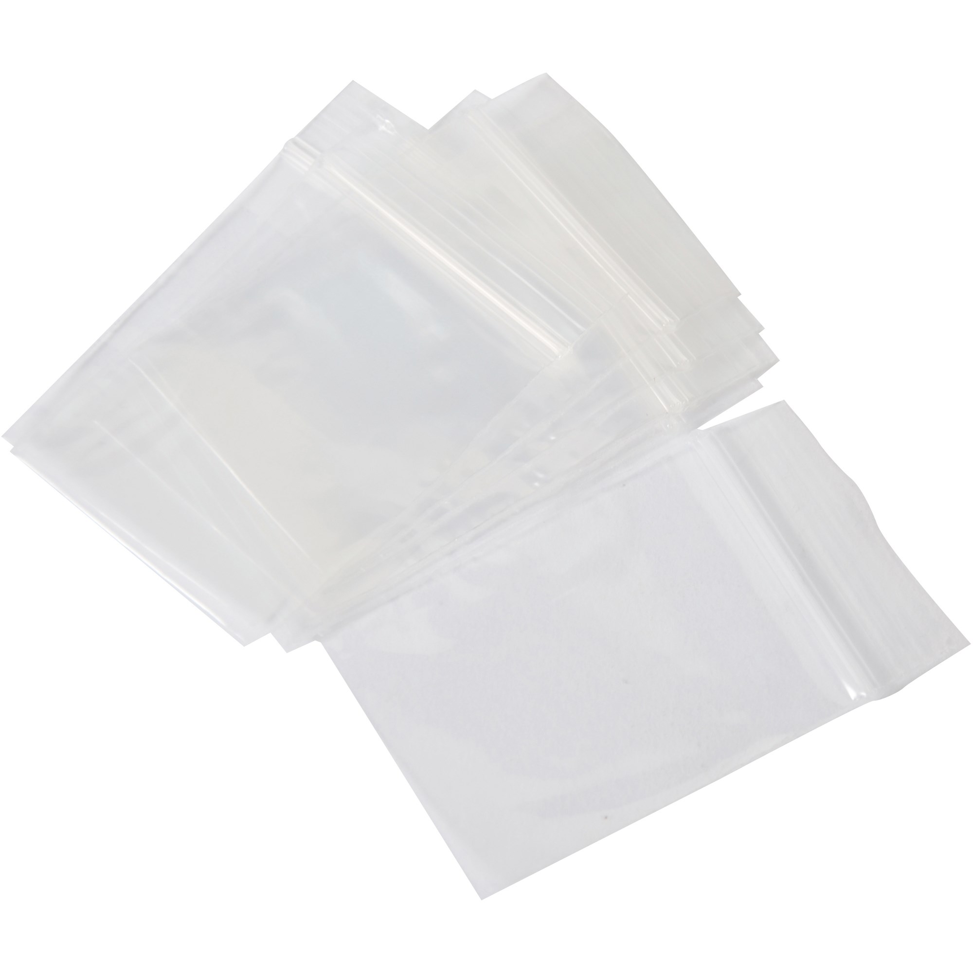 Cumberland Press Seal Plastic Bags 64 x 89mm 40 Micron Clear Pack  Of 100