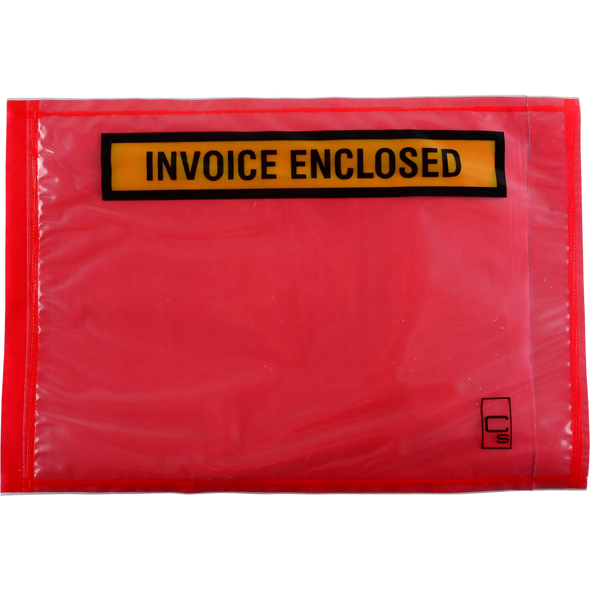 Cumberland Packaging Envelope 115 x 165mm Invoice Enclosed Red Box  Of 1000