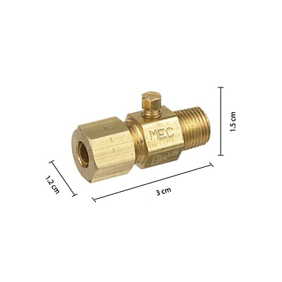 VÁLVULA PILOTO 1/8 MPT X 1/4 CC