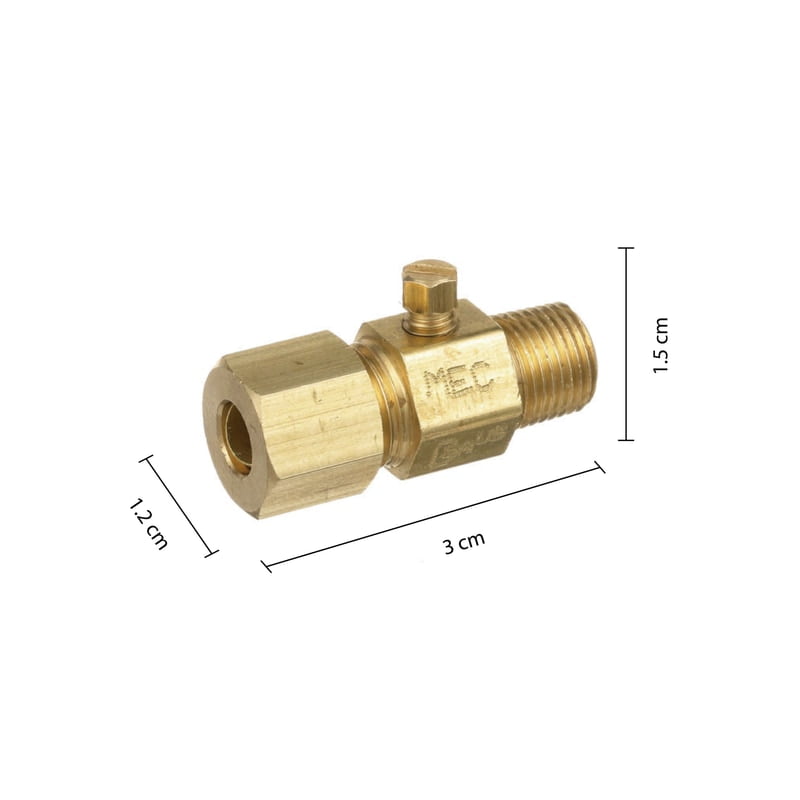 VÁLVULA PILOTO 1/8 MPT X 1/4 CC