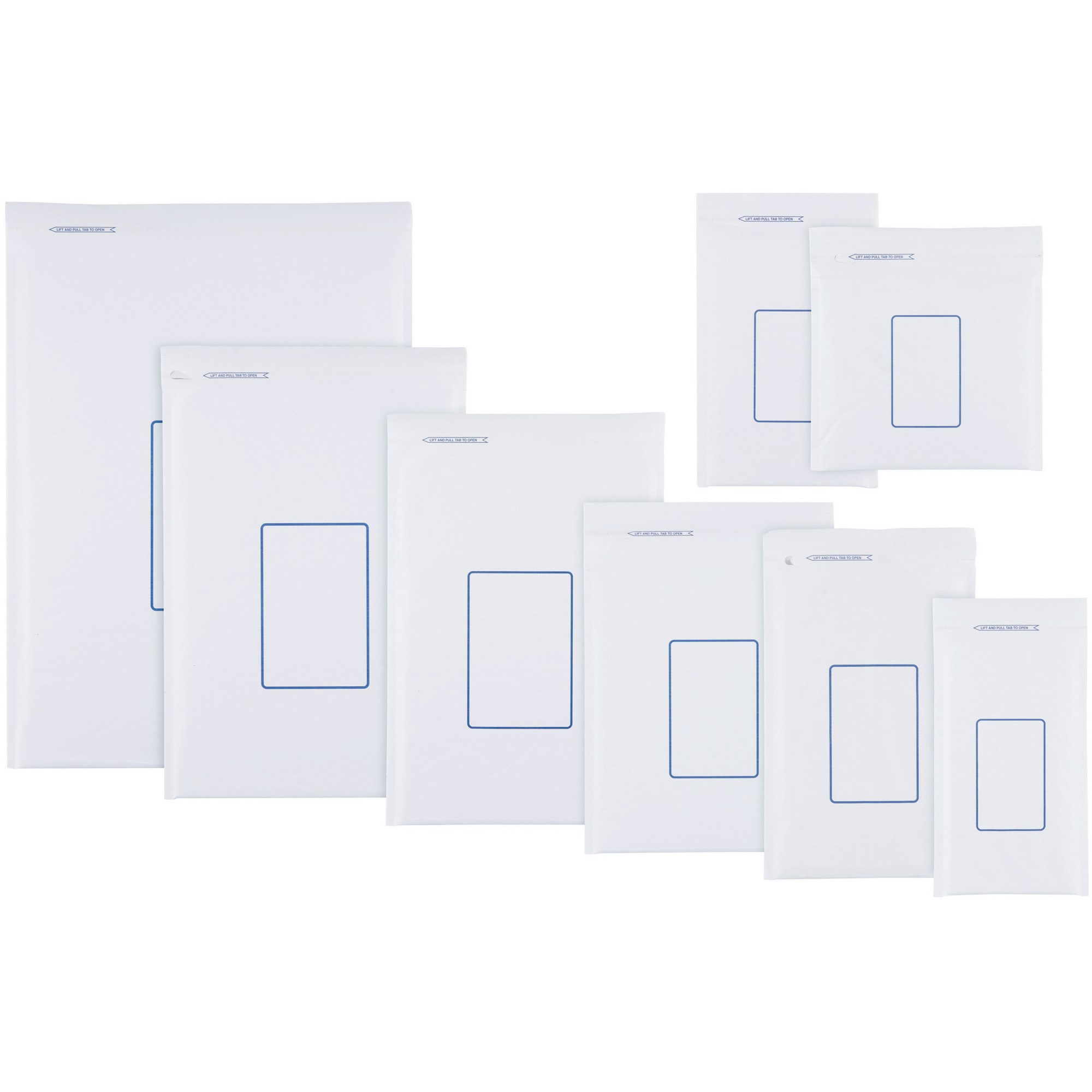 Jiffylite Sealed Air Size 6 Bubble Lined Mailing Bags 300 x 405mm White Carton Of 100