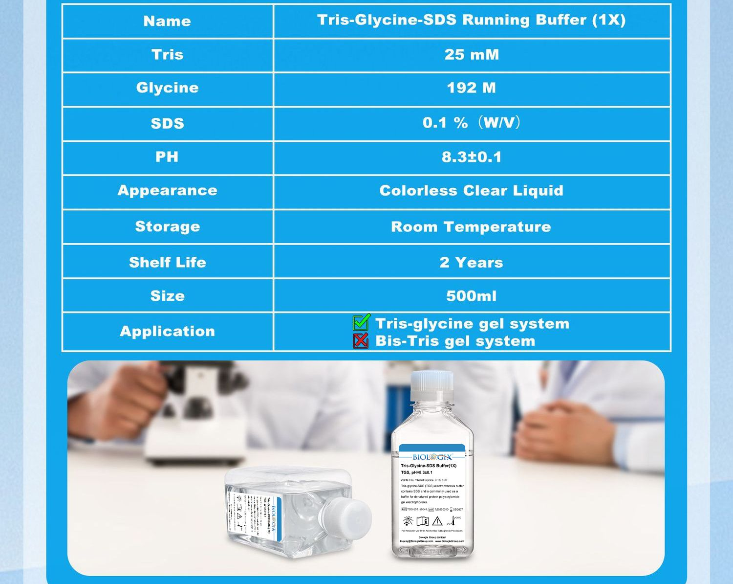 TG Buffer (1x) 500mL