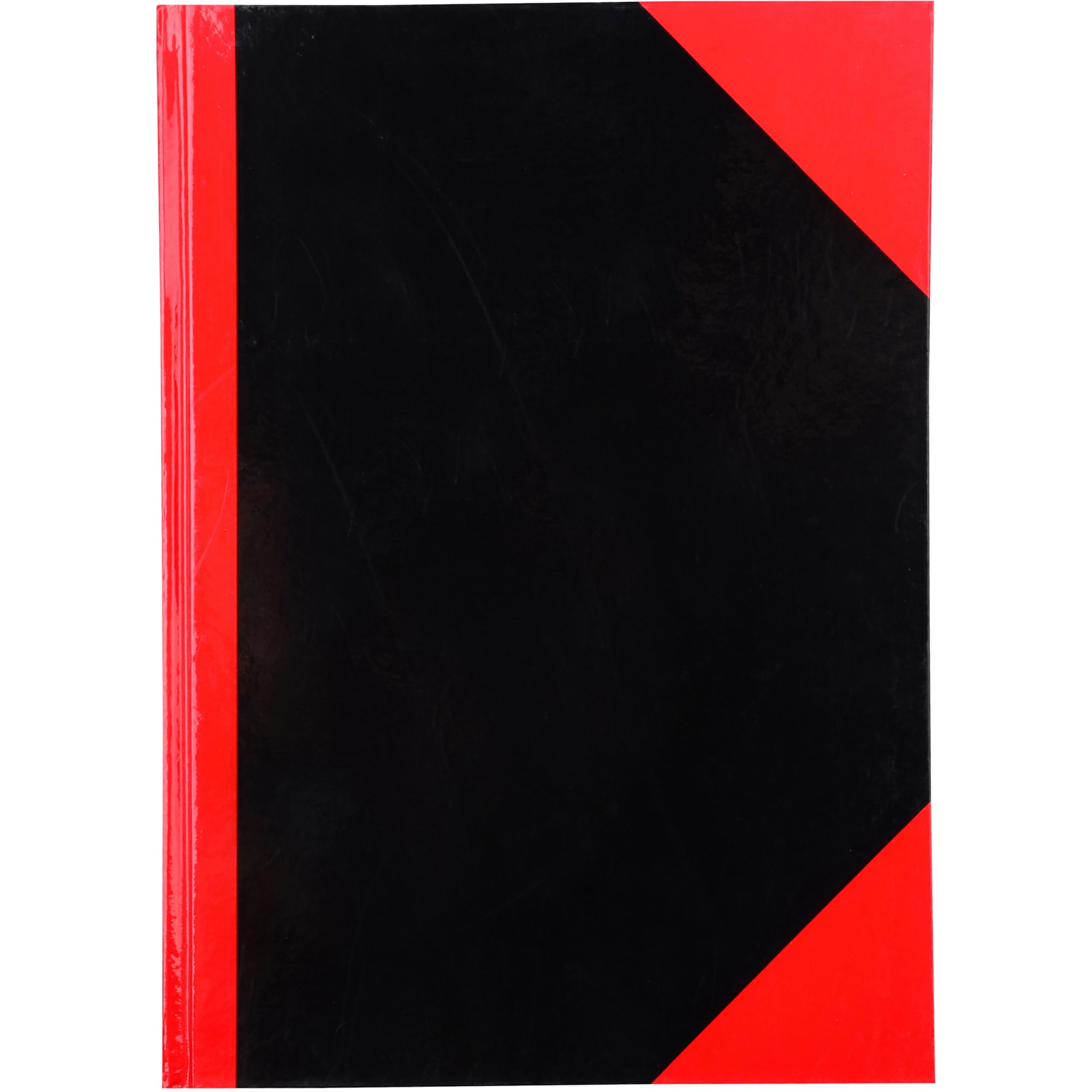 Cumberland Black & Red Notebook Gloss A4 150 Leaf