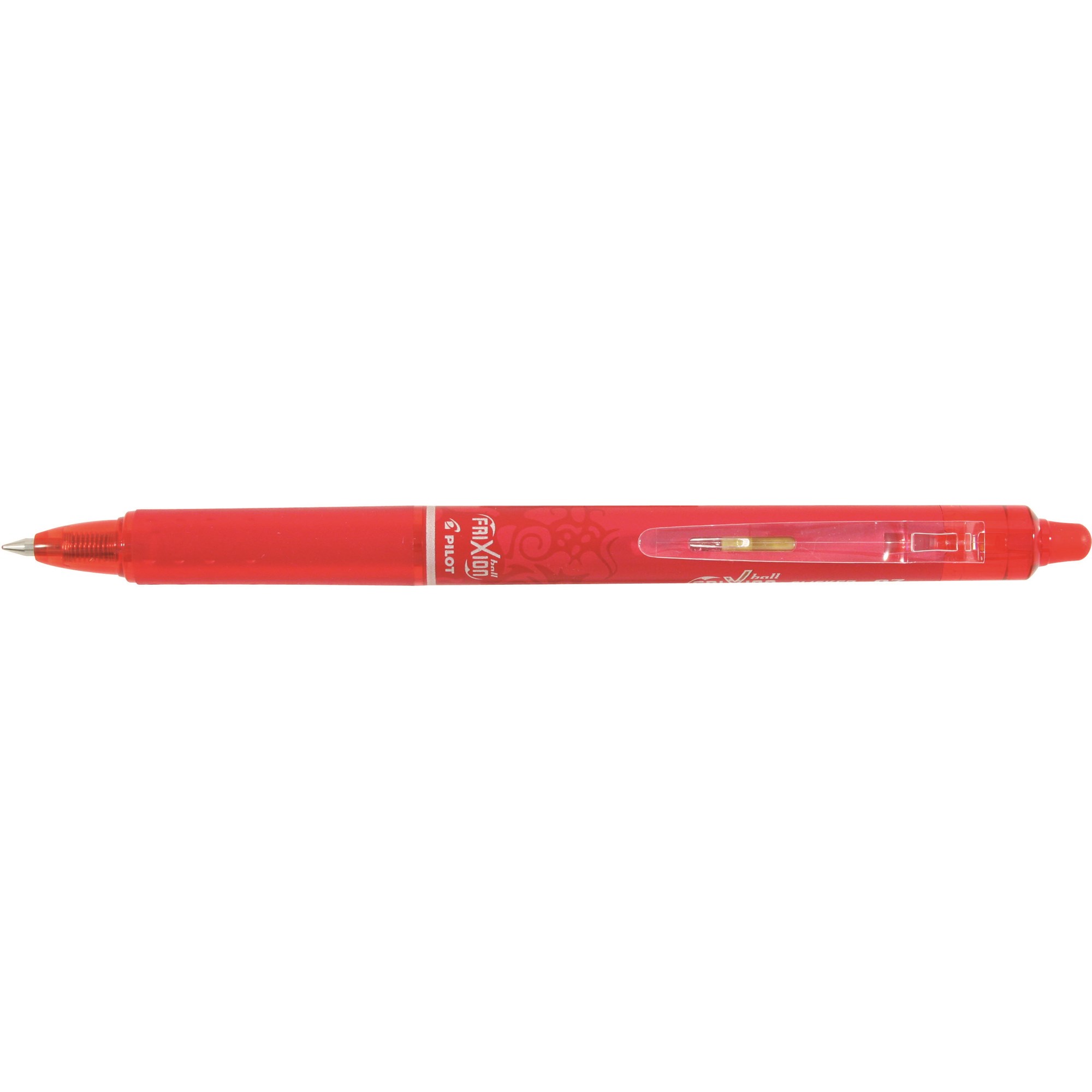 Pilot Frixion Clicker Erasable Rollerball Retractable Pen Fine 0.7mm Red  Box 12
